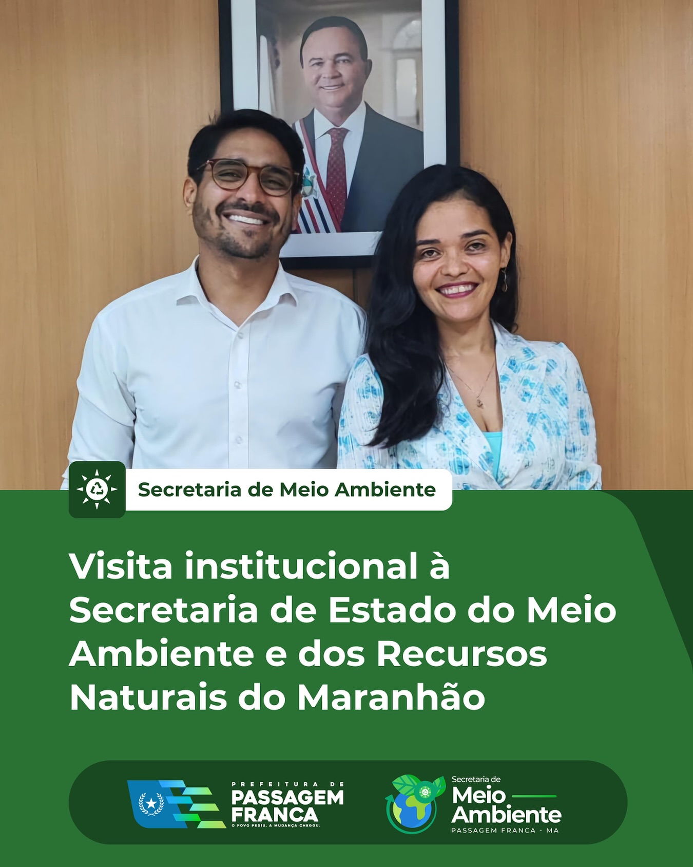 visita institucional à Secretaria de Estado do Meio Ambiente