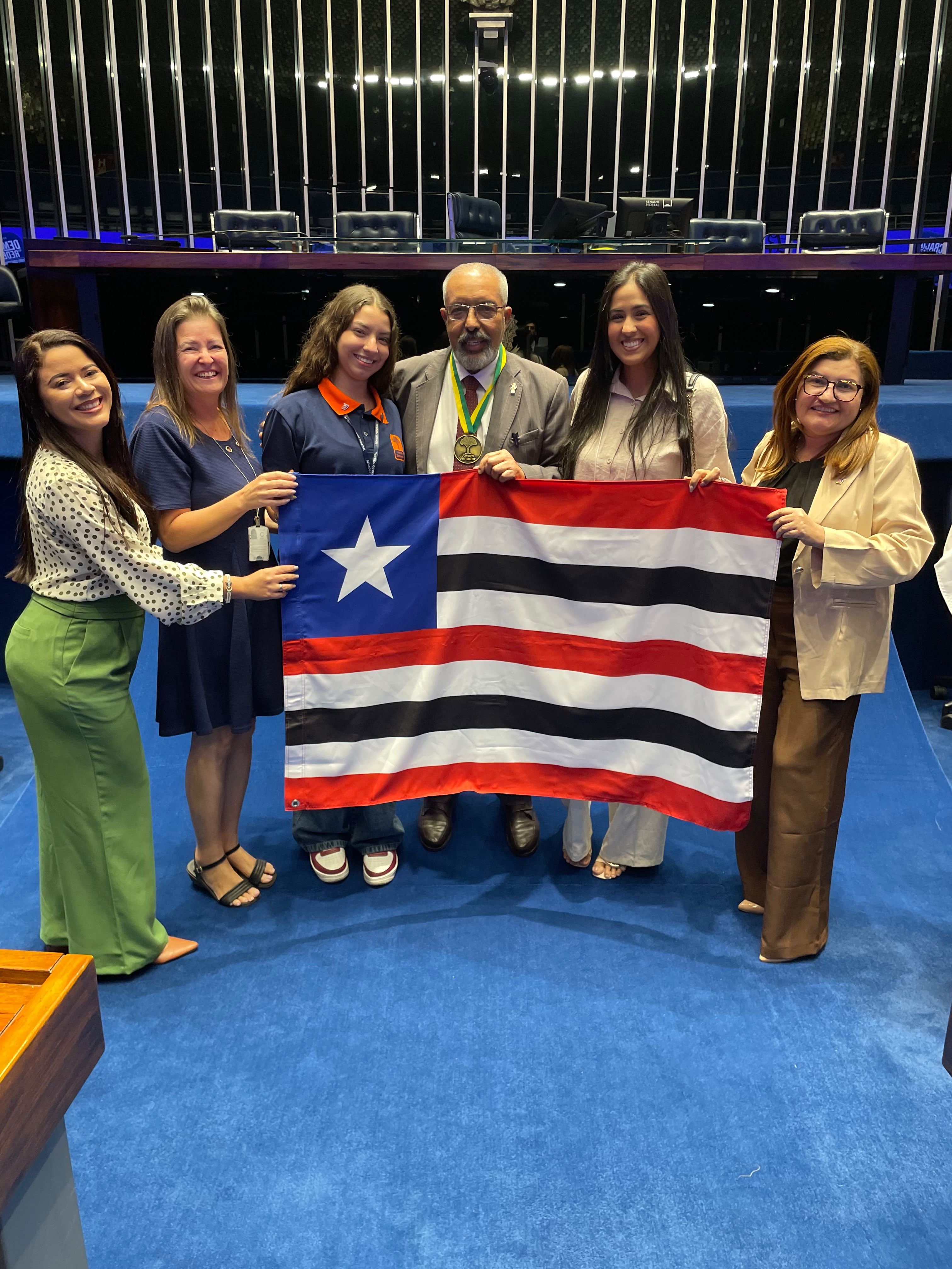 Estudante de Passagem Franca representa o Maranhão no Programa Jovem Senador 2026